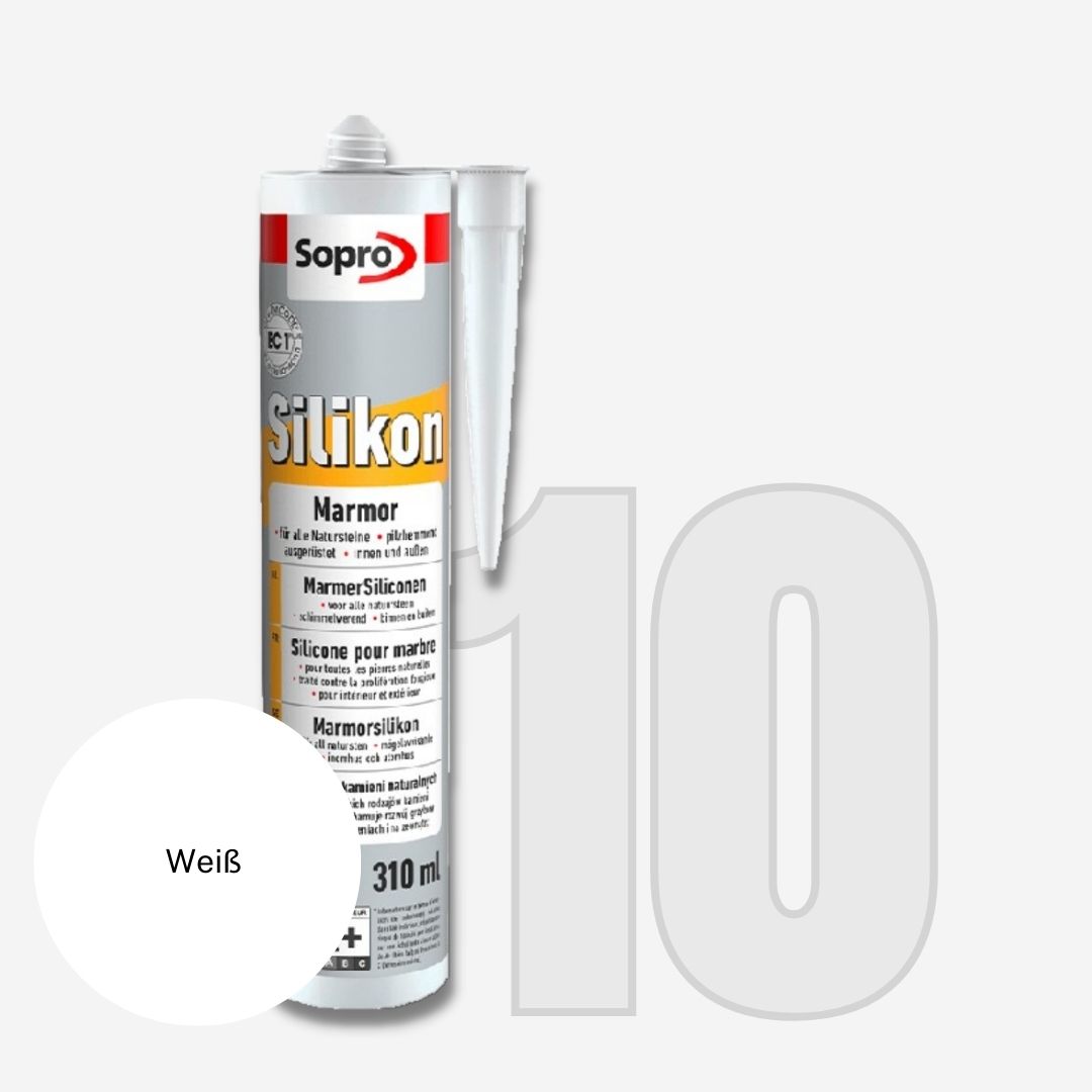 791 MarmorSilicon weiß 10 Kartusche 310 ml